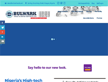 Tablet Screenshot of bulwarkvault.com